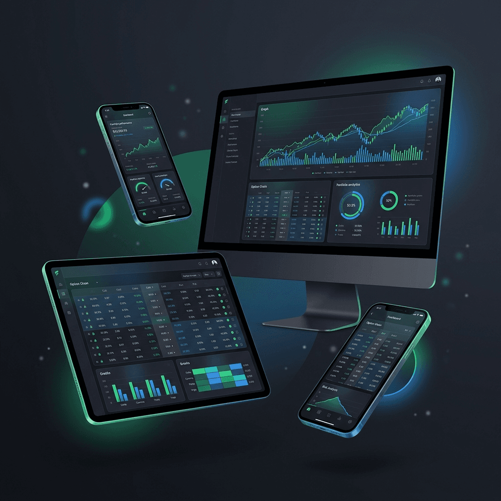 Arthspire platform showcase across devices